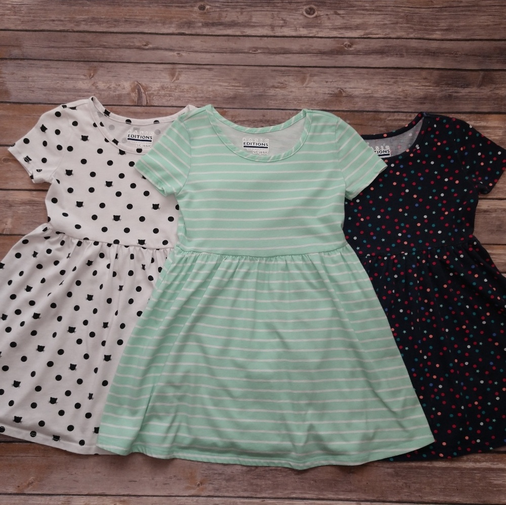 Basic Editions Girls Dress bundle- size 6/6x
